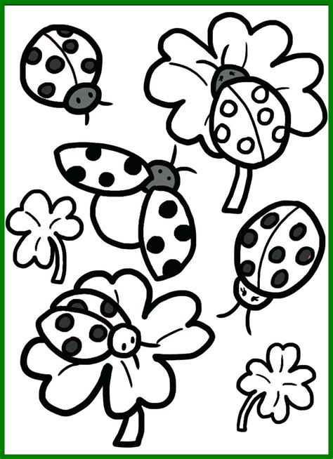 Ladybug Coloring Pages For Preschoolers At Free