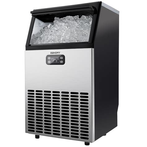 Buy EUHOMY Commercial Ice Maker Machine 100lbs 24H Stainless Steel