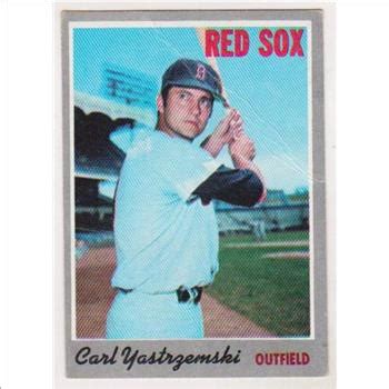 Topps Carl Yastrzemski Card Hof Er Property Room