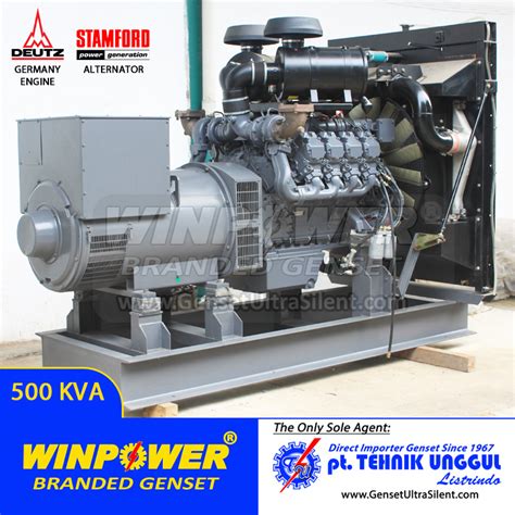 Genset Deutz Kva Stamford Wp D Jual Genset Jakarta Silent