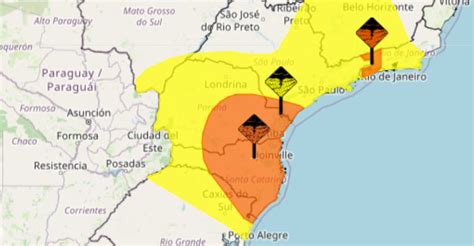 Maring Ter Chuvas Intensas Nas Pr Ximas Horas Aponta Inmet