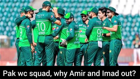 Pak Wc Squad Announced Amir And Imad Out Rifts B W Babar And Hafeez