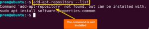 Solved Add Apt Repository Command Not Found Error In Ubuntu