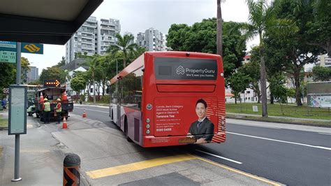 Sbs Transit Hougang Scania K Ub Euro V Batch Sbs Flickr