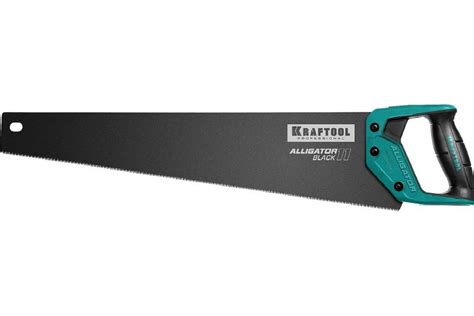 Ножовка для точного реза Kraftool "Alligator BLACK", 550 мм, 11 TPI 3D ...