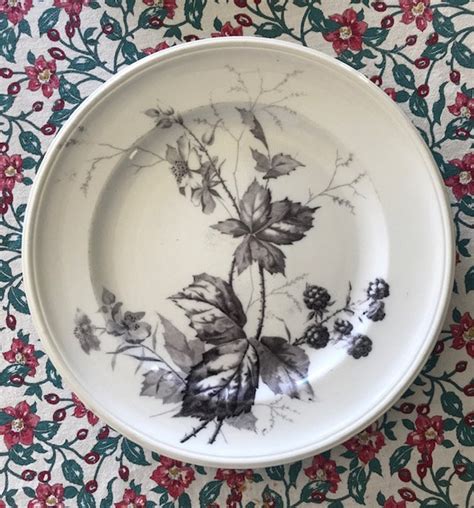 Villeroyandboch Mettlach 1890 1919 Antique Porcelain Plate Etsy