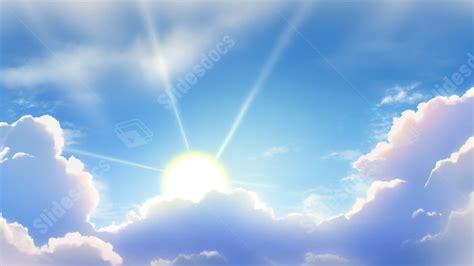 Holy Holy Mystical Heaven Powerpoint Background For Free Download