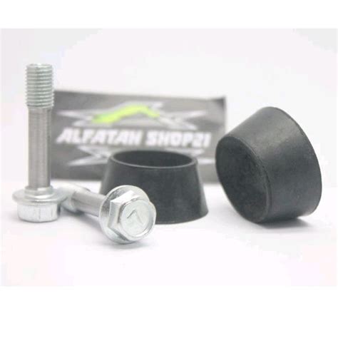 Jual Baut Ceper Lowering Shock Depan Plus Karet Stoper Anti Judug Aerox