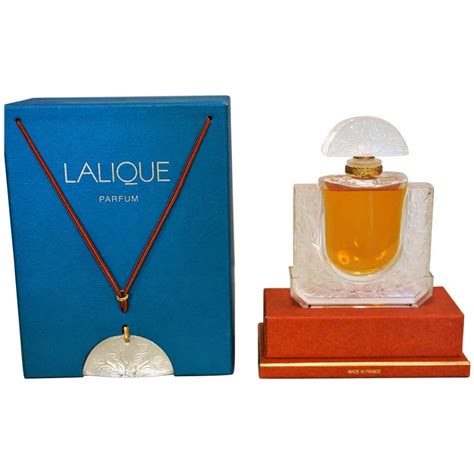 Lalique Perfume Bottle With Pendant At 1stdibs