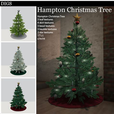 Second Life Marketplace Digs Hampton Christmas Tree