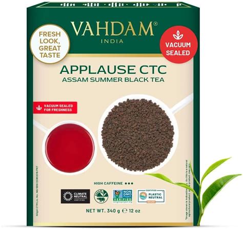 Vahdam Assam Ctc Black Tea Loose Leaf 170 Cups 12oz Strong Bold And Rich Assam Tea Loose Leaf