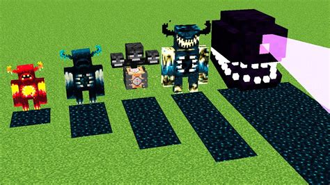 Which Of The Warden Mobs And Wither Bosses Will Generate More Sculk Youtube