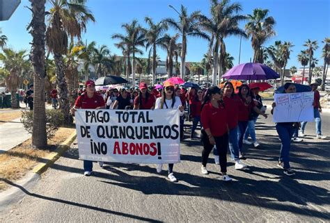 Sin Avances Magisterio De BCS Intensifica Protestas