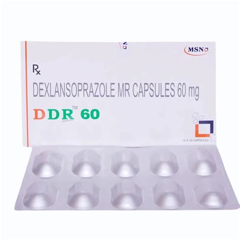 Dexlansoprazole 60mg Capsule At Rs 159box Dexlansoprazole Mr Capsule