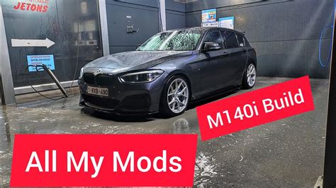 All The Mods I Did To My Bmw M140i So Far Youtube