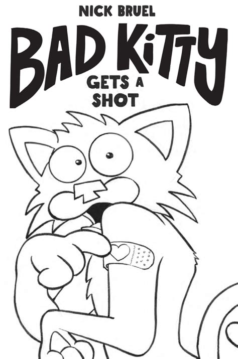 Bad Kitty Books Coloring Pages