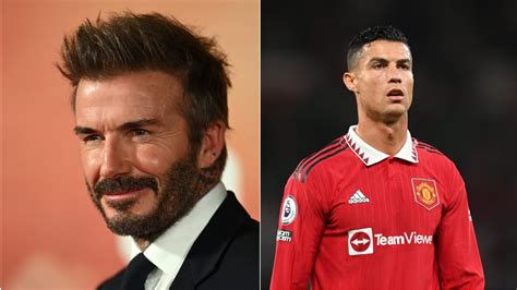 David Beckham Drops Unbelievable Verdict About Cristiano Ronaldo As