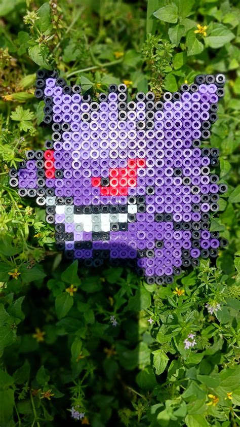 Gengar Perler Art Etsy