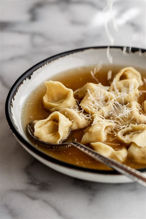 Tortellini En Brodo Cooking With Cocktail Rings