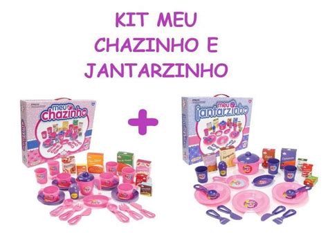 Brincando Meu Chazinho Big Star Criança Casinha Panela Cia Jogo de