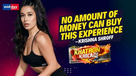 Khatron Ke Khiladi 14 Krishna Shroff On Doing Daredevil Stunts On Rohit Shettys Show Youtube