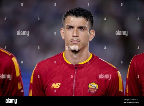 Roma's Brazilian defender Roger Ibanez looks during the Serie A ...