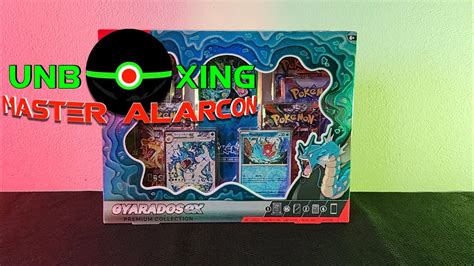 UNBOXING Una Caja De Gyarados Ex Premium Collection YouTube