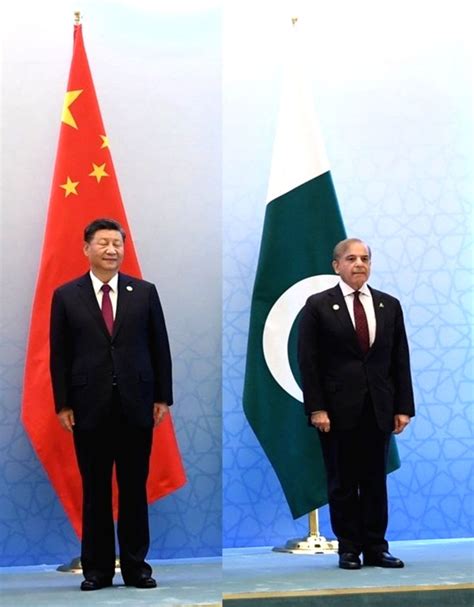 Free Photo Xi Jinping Met Pakistani Prime Minister Shehbaz Sharif