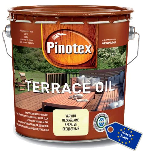 PINOTEX TERRACE OIL (ПІНОТЕКС ТЕРАС ОІЛ) - тонуюче атмосферостійке ...