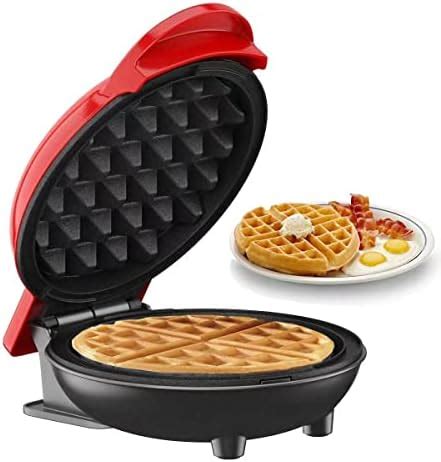 Mini Waffles Antiadherentes M Quina El Ctrica Port Til Plancha De