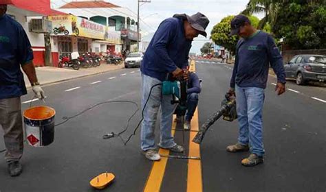 Prefeitura Implanta Nova Sinaliza O Na Avenida Maring Tudo Rond Nia