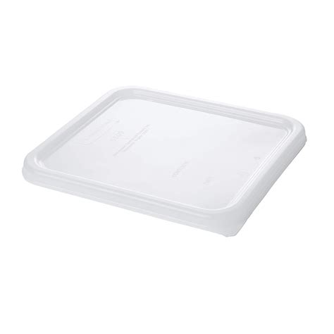 Rubbermaid 2 4 6 8 Qt White Square Polyethylene Food Storage