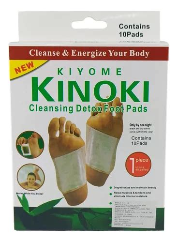 Caja De Parches Desintoxicantes Kinoki Para Pies Detox Meses Sin