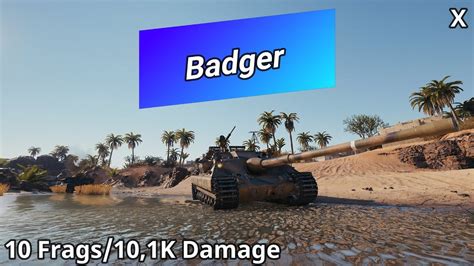 FV217 Badger 10 Frags 10 1K Damage World Of Tanks YouTube