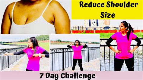 Reduce Shoulder Size Upper Body Workout 7 Day Challenge Somya