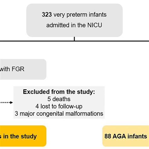 Flowchart Of Patient Selection Aga Appropriate For Gestational Age Download Scientific