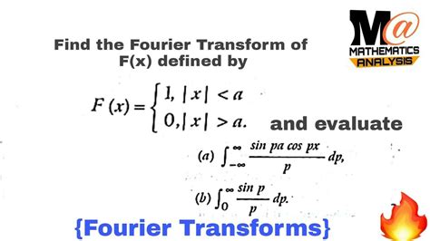 Fourier Transform Examples And Solutions Problem 2 Youtube