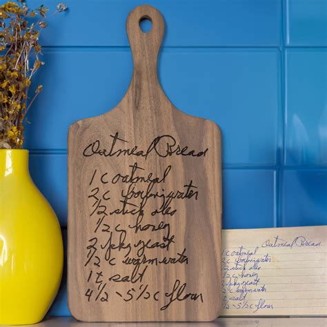 Recipe Cutting Board