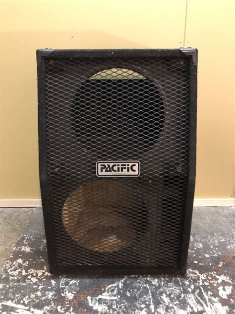 売り切り 稀少品 ビンテージキャビネット Pacific Wood Works Speaker Cabinet slant 212 バス