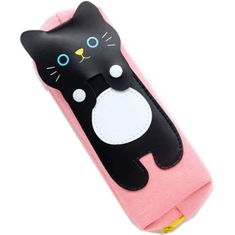 Lot De Trousse Scolaire Chat Kawaii Sac A Crayon Fille Garcon Enfant