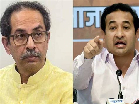 Nitesh Rane Claim Uddhav Thackeray Meet Iqbal Mirchi In London Bjp Vs