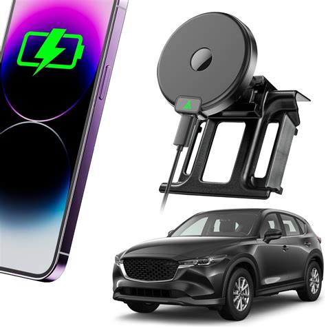 Lasfit Signature Car Mount Charger [designed Specifically For Cx 5] Mazda Cx 5 2017