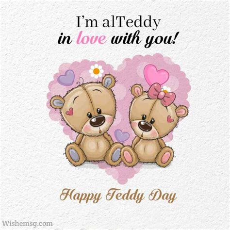 Happy Teddy Day Wishes Quotes Images Wishemsg