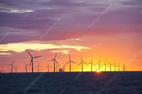 The Walney Offshore Windfarm Stock Image C0289323 Science Photo Library