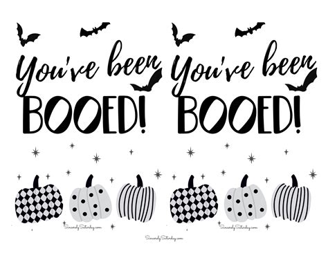 Get Ready for Halloween Fun with a You've been booed basket - Free