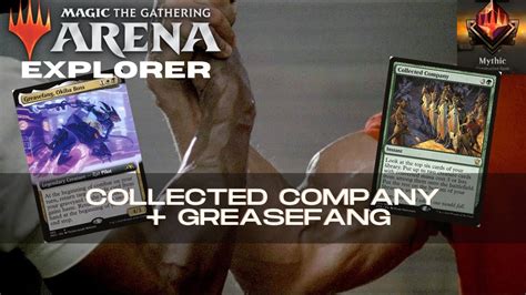 Cocofang Greasefang With Collected Company Explorer Mythic Mtg