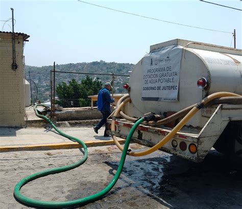 Gobierno De Jiutepec Suministra 205 Millones De Litros De Agua Para