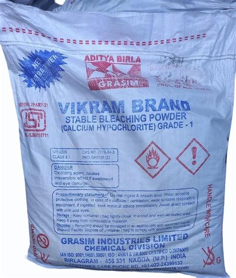 Aditya Birla Caustic Soda Bleaching Powder Industrial Grade At