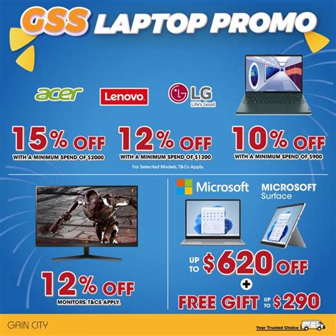 8 Sep 2023 Onward: Gain City GSS Laptop Promotion - SG.EverydayOnSales.com