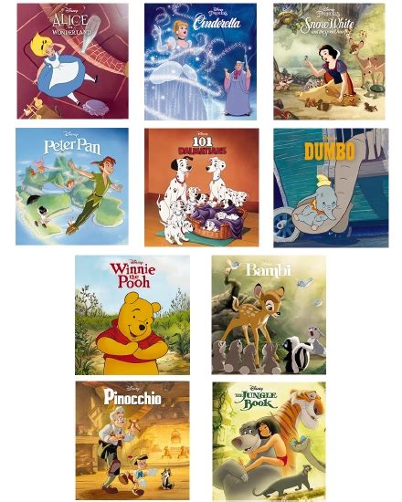 Product Disney Top 10 Classics Storybook Pack Pack School Essentials